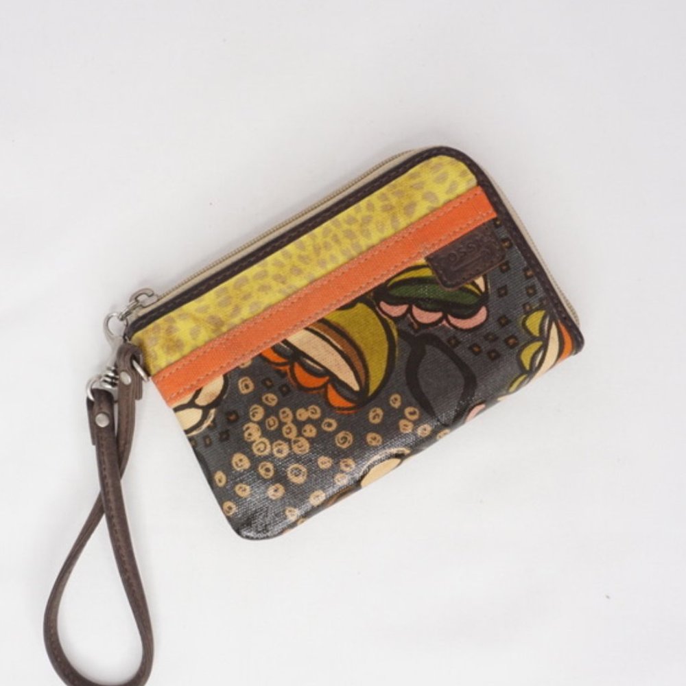 Fossil Bohemian Patterned Wristlet Wallet - image 1